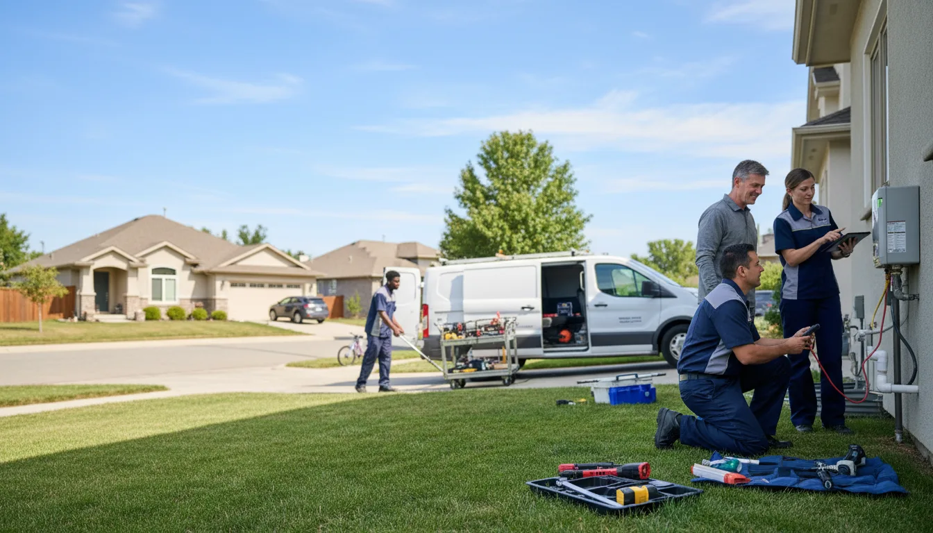 Tankless water heater service in Smithfield, WV